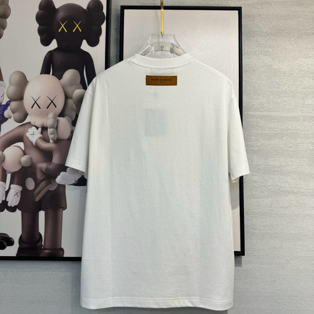 LV WHITE COTTON T-SHIRT 238912
