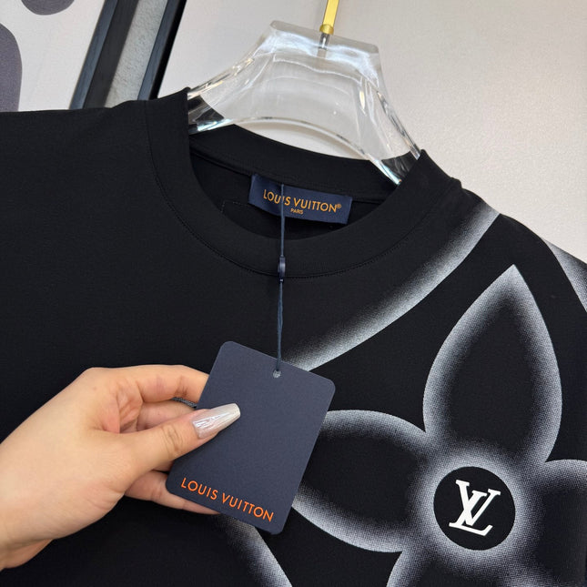 LV BLACK COTTON T-SHIRT 238913