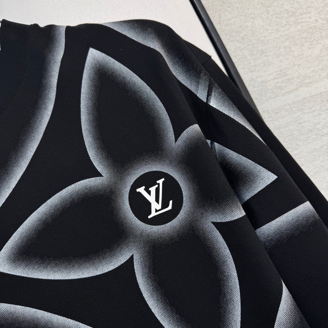 LV BLACK COTTON T-SHIRT 238913