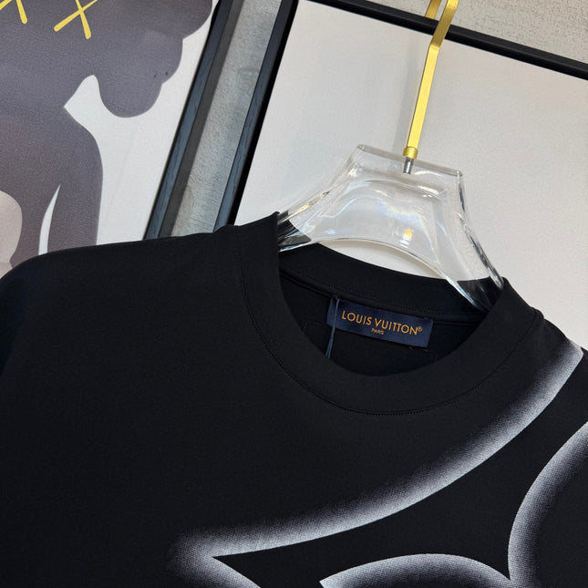 LV BLACK COTTON T-SHIRT 238913
