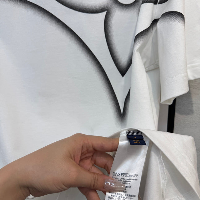 LV WHITE COTTON T-SHIRT 238912