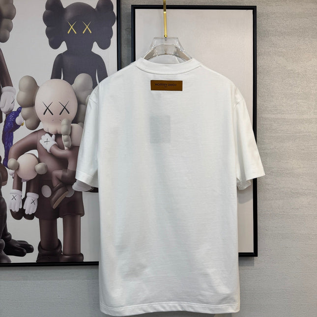 LV WHITE COTTON T-SHIRT 238918