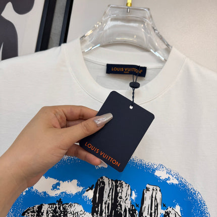LV WHITE COTTON T-SHIRT 238918
