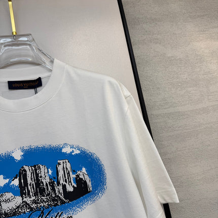 LV WHITE COTTON T-SHIRT 238918