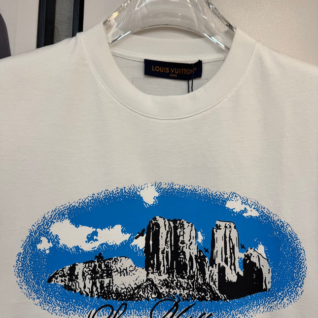 LV WHITE COTTON T-SHIRT 238918