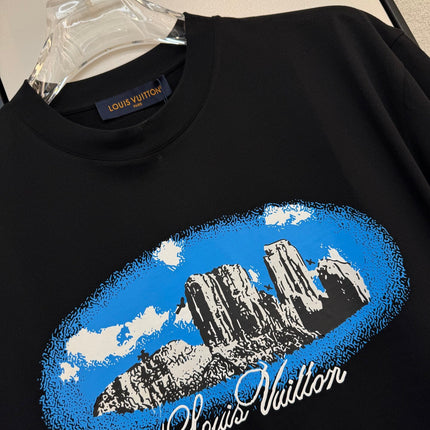 LV BLACK COTTON T-SHIRT 238919