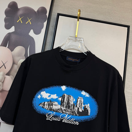 LV BLACK COTTON T-SHIRT 238919