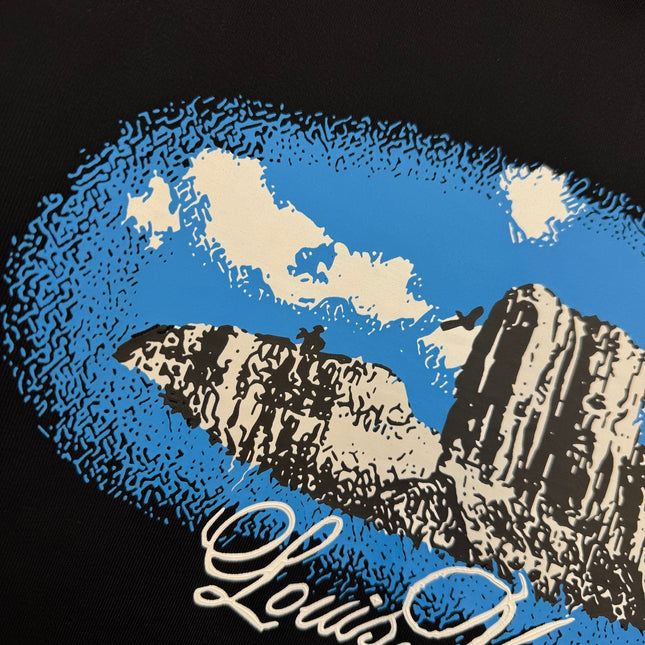 LV BLACK COTTON T-SHIRT 238919