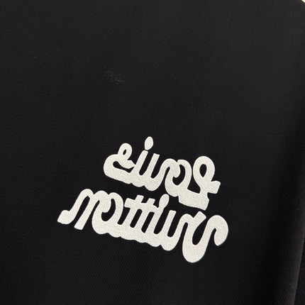 LV T-SHIRT IN BLACK COTTON FABRIC 238921