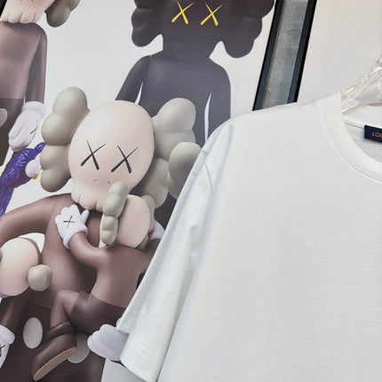 LV T-SHIRT IN WHITE COTTON FABRIC 238920