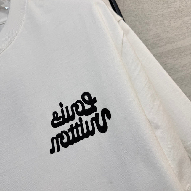 LV T-SHIRT IN WHITE COTTON FABRIC 238920