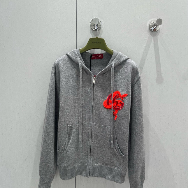 Gucci 25 Set Gray Wool 209933
