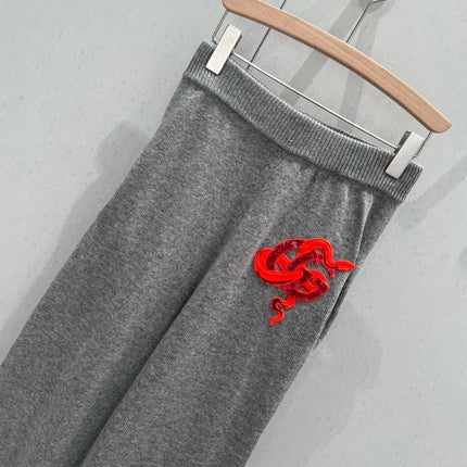 Gucci 25 Set Gray Wool 209933