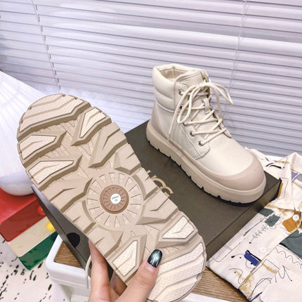 GENDER NEUMEL HIGH WEATHER HYBRID IN BRICH MIX WHITE PEPPER CALFSKIN
