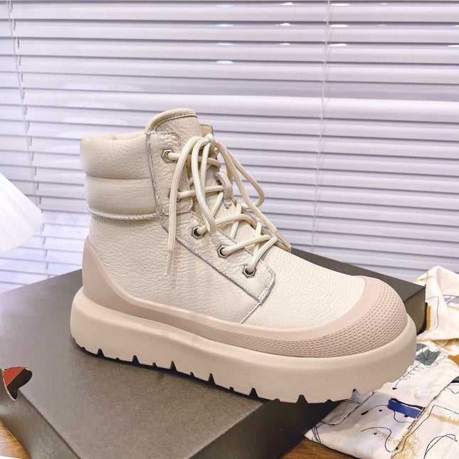 GENDER NEUMEL HIGH WEATHER HYBRID IN BRICH MIX WHITE PEPPER CALFSKIN