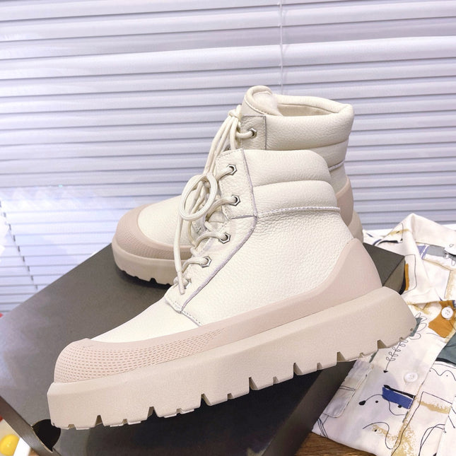 GENDER NEUMEL HIGH WEATHER HYBRID IN BRICH MIX WHITE PEPPER CALFSKIN