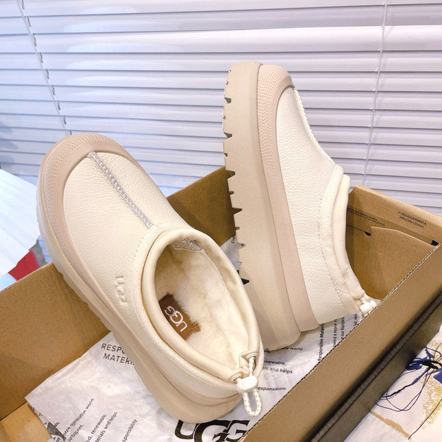 TASMAN WEATHER HYBRID IN BIRCH MIX WHITE PEPPER CALFSKIN