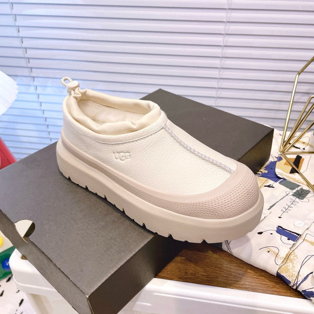 TASMAN WEATHER HYBRID IN BIRCH MIX WHITE PEPPER CALFSKIN