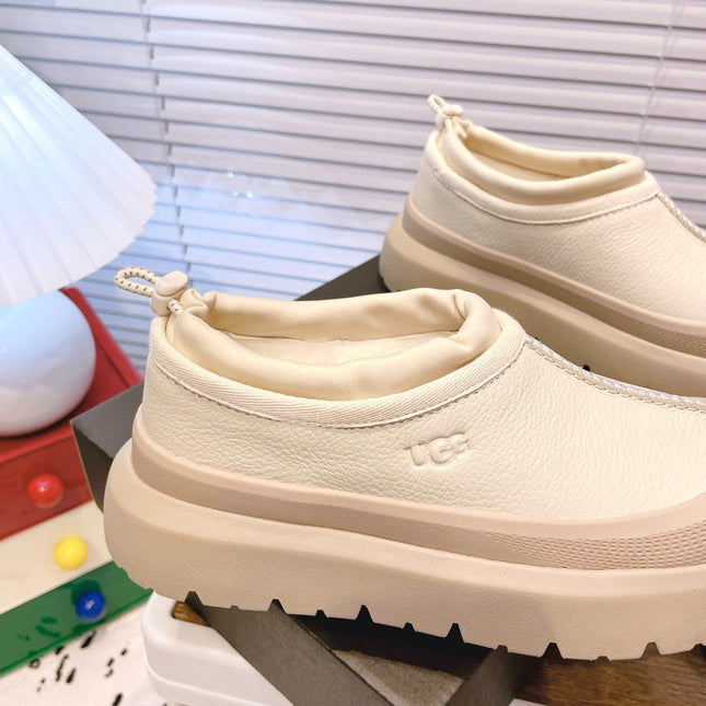 TASMAN WEATHER HYBRID IN BIRCH MIX WHITE PEPPER CALFSKIN
