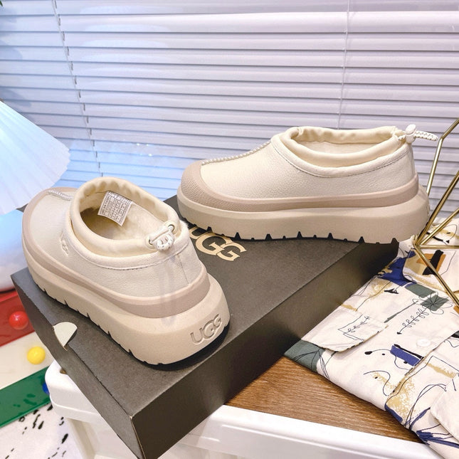 TASMAN WEATHER HYBRID IN BIRCH MIX WHITE PEPPER CALFSKIN