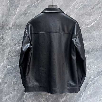 LV BLACK CALFSKIN JACKET 239566