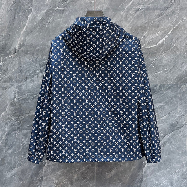 LV COBALT BLUE MONOGRAM JACKET 239553