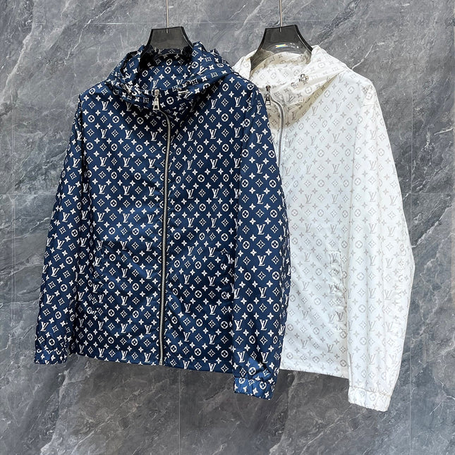 LV COBALT BLUE MONOGRAM JACKET 239553