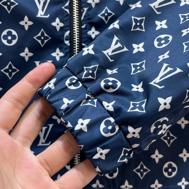 LV COBALT BLUE MONOGRAM JACKET 239553