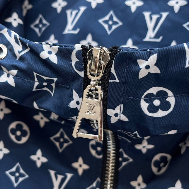 LV COBALT BLUE MONOGRAM JACKET 239553