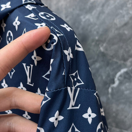 LV COBALT BLUE MONOGRAM JACKET 239553