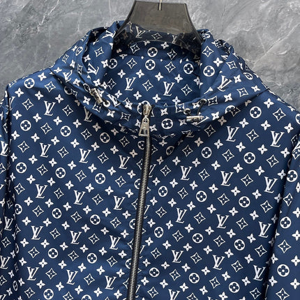 LV COBALT BLUE MONOGRAM JACKET 239553
