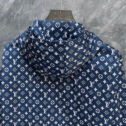 LV COBALT BLUE MONOGRAM JACKET 239553