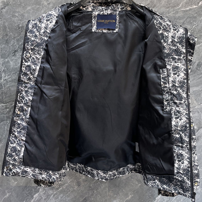 LV BLACK MIX WHITE MONOGRAM JACKET 239557