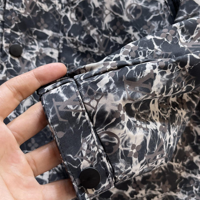 LV BLACK MIX WHITE MONOGRAM JACKET 239557