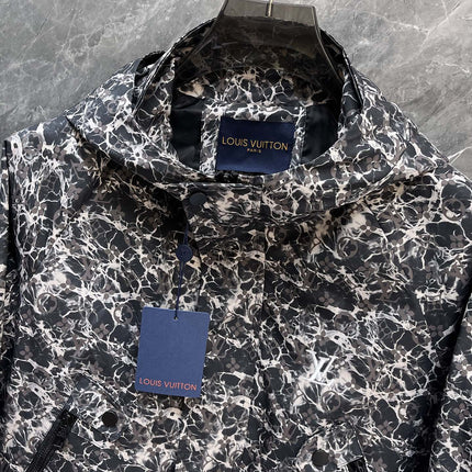 LV BLACK MIX WHITE MONOGRAM JACKET 239557