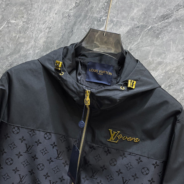 LV BLACK MONOGRAM JACKET 239560