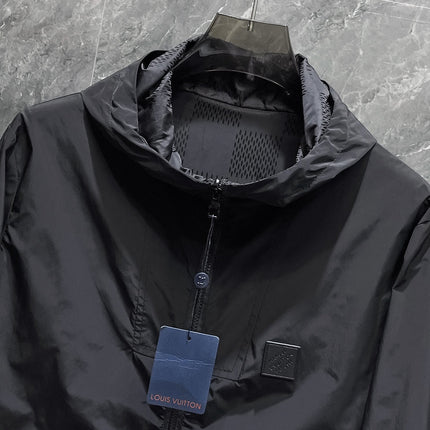 LV BLACK DAMIER JACKET 239564