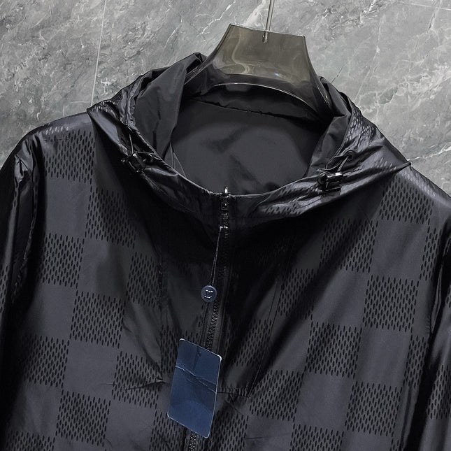 LV BLACK DAMIER JACKET 239564