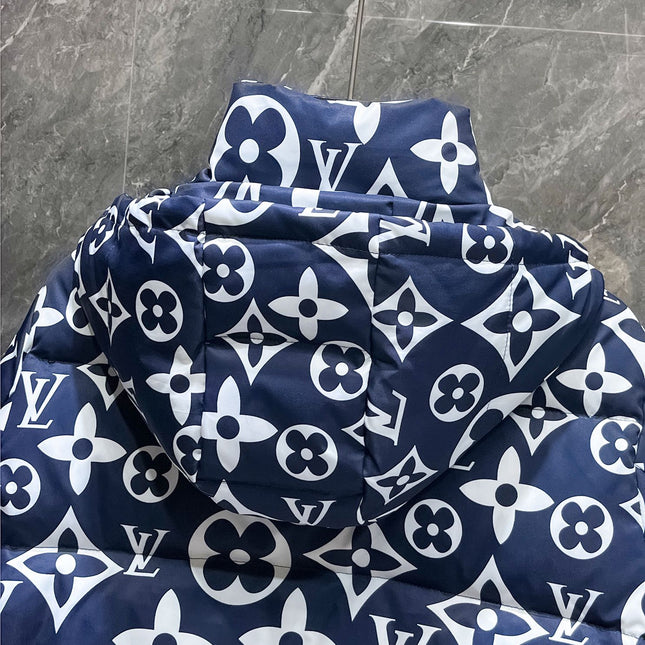 LV DOWN JACKET COBALT BLUE 239552