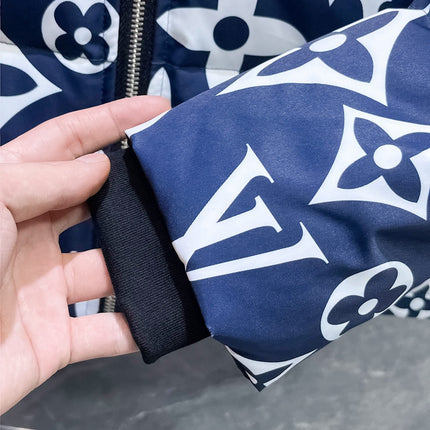 LV DOWN JACKET COBALT BLUE 239552
