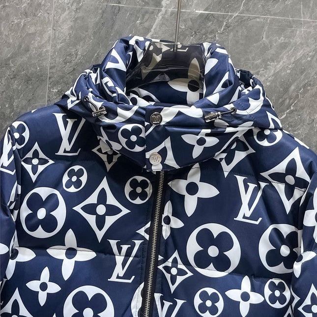LV DOWN JACKET COBALT BLUE 239552