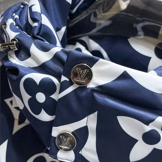 LV DOWN JACKET COBALT BLUE 239552