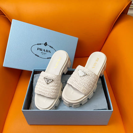 Pra Wedge Sandal 60 White