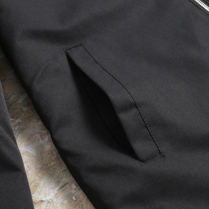 LV DOUBLE-SIDED JACKET BLACK 239003