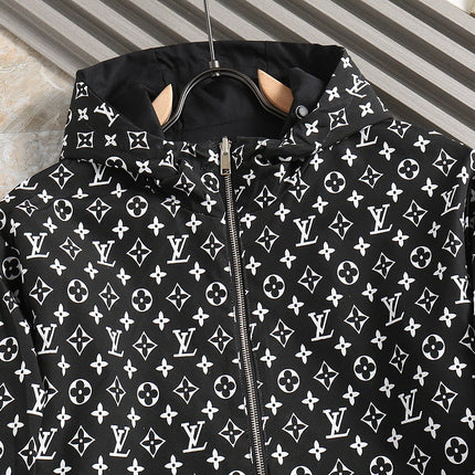 LV DOUBLE-SIDED JACKET BLACK 239003