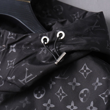 LV BLACK HOODED JACKET 238990