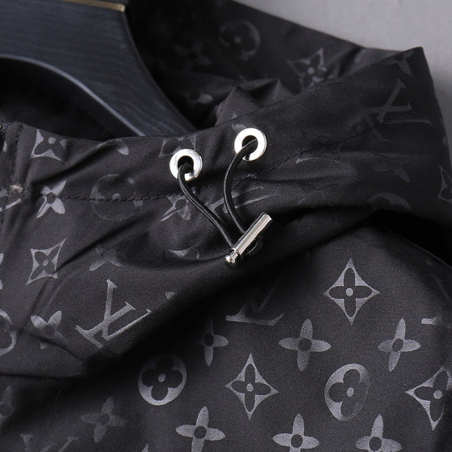 LV BLACK HOODED JACKET 238990