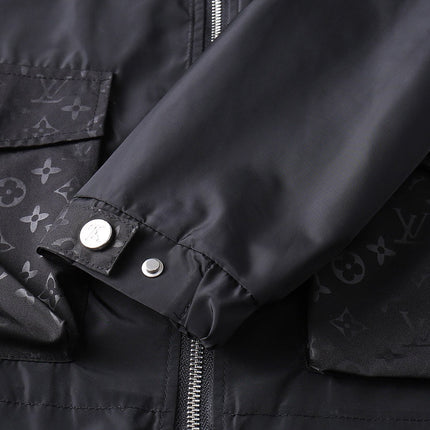 LV BLACK HOODED JACKET 238990