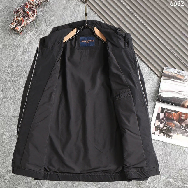 LV BLACK WINDBREAKER 238971