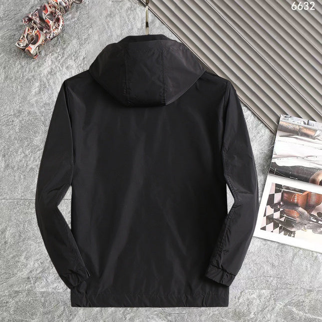 LV BLACK WINDBREAKER 238971